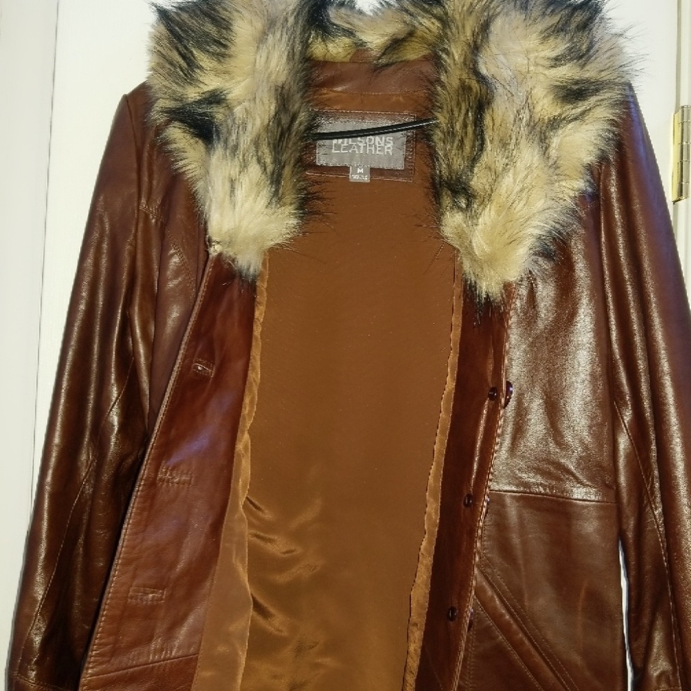 Wilson leather Jacket - Picture 2 of 3